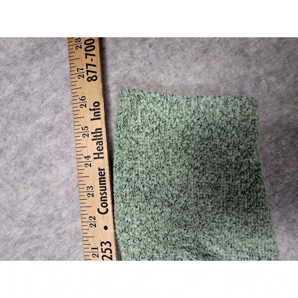 Carolyn Taylor Vintage‎ Turtleneck Sweater Womens Size XL Chunky Green Cozy